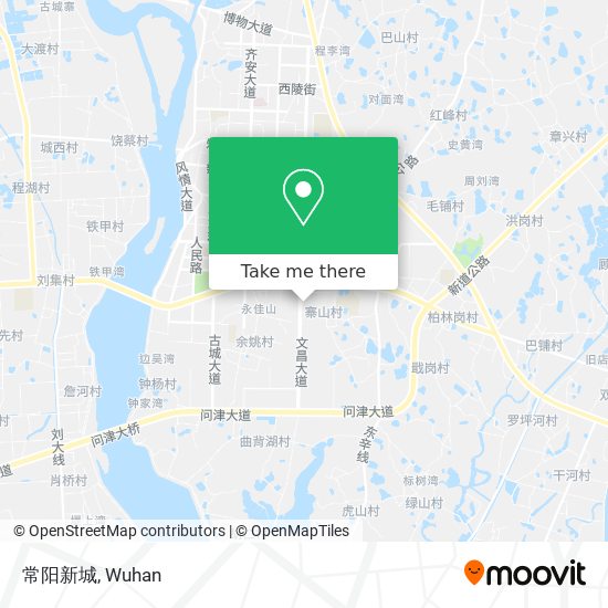 常阳新城 map