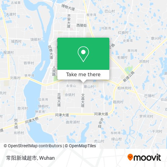 常阳新城超市 map