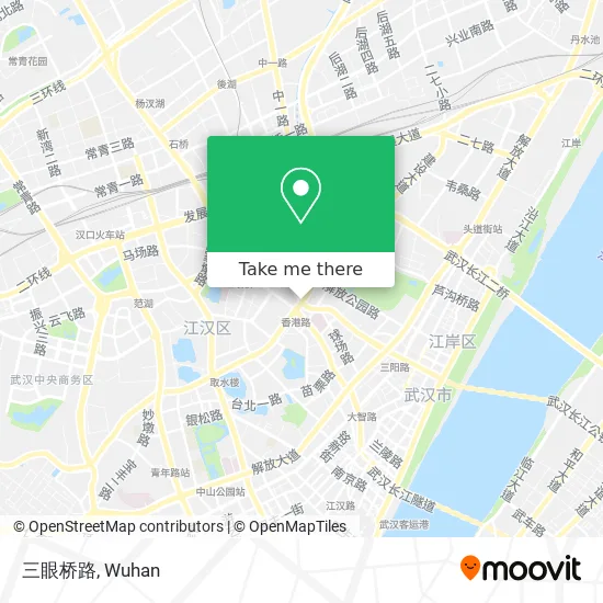 三眼桥路 map