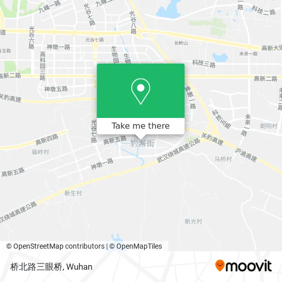 桥北路三眼桥 map