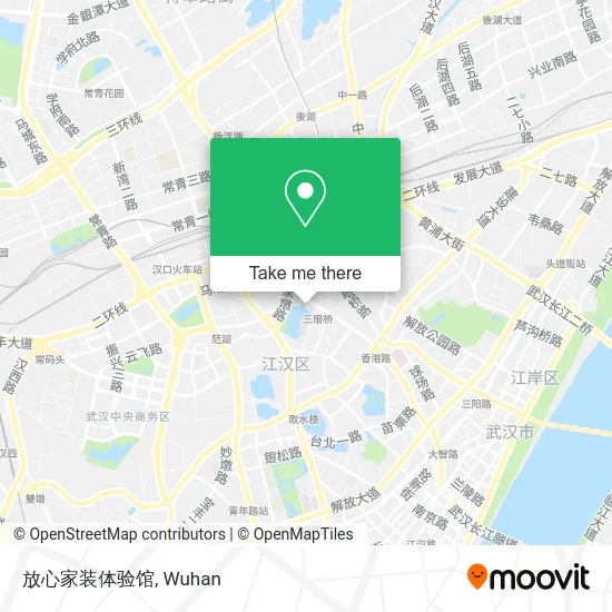 放心家装体验馆 map