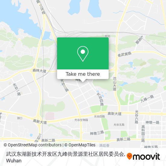 武汉东湖新技术开发区九峰街景源里社区居民委员会 map
