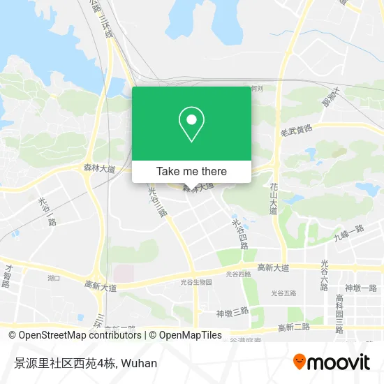 景源里社区西苑4栋 map