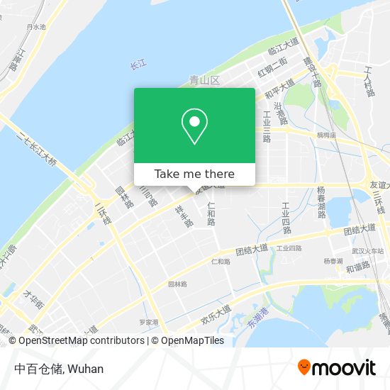 中百仓储 map