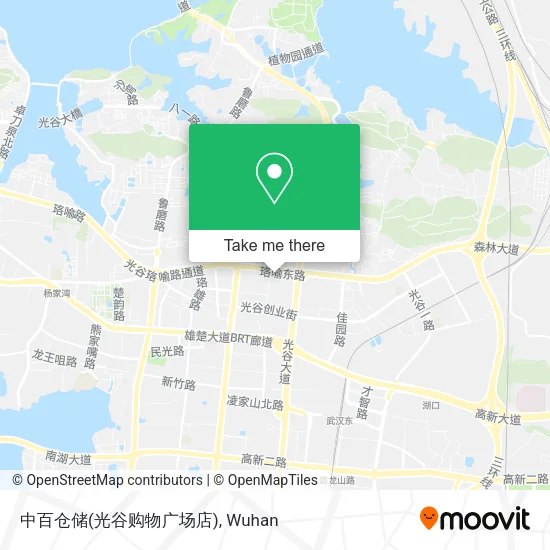 中百仓储(光谷购物广场店) map