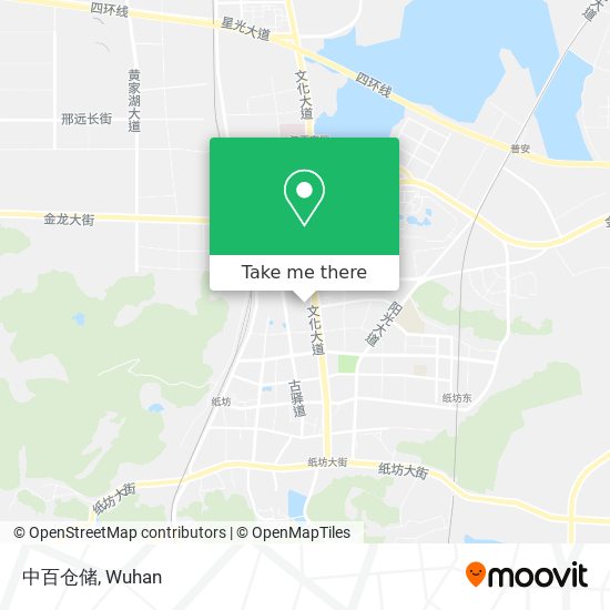 中百仓储 map
