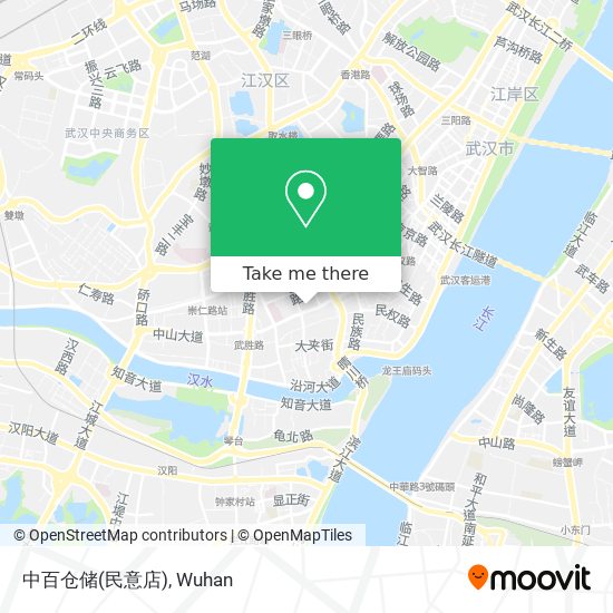 中百仓储(民意店) map