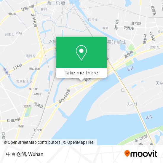 中百仓储 map