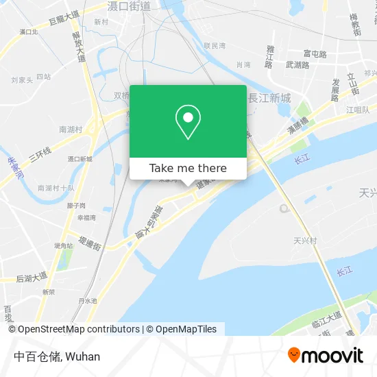 中百仓储 map