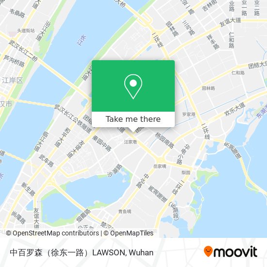 中百罗森（徐东一路）LAWSON map