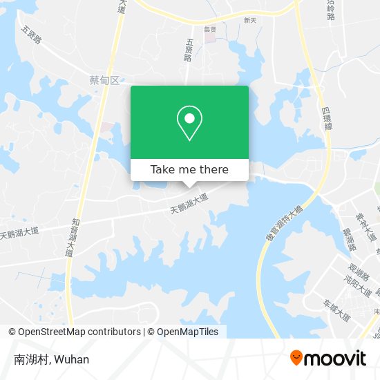 南湖村 map