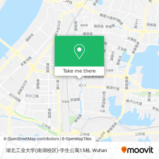 湖北工业大学(南湖校区)-学生公寓15栋 map