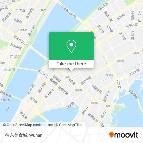 徐东美食城 map