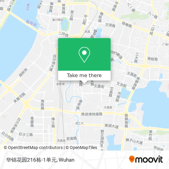 华锦花园216栋-1单元 map