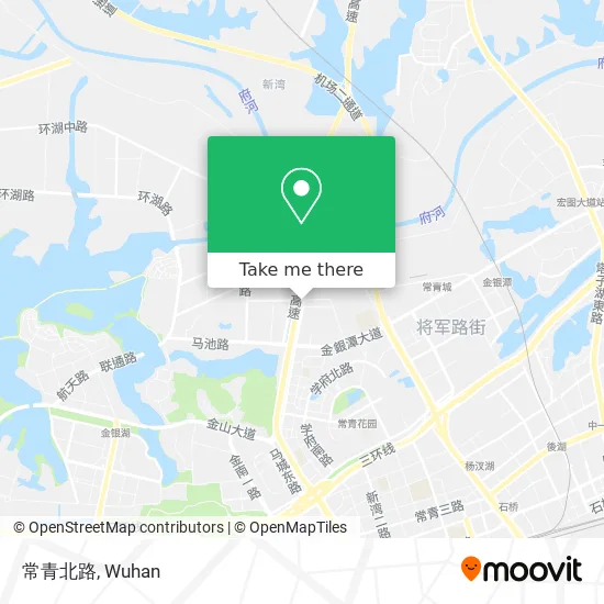 常青北路 map