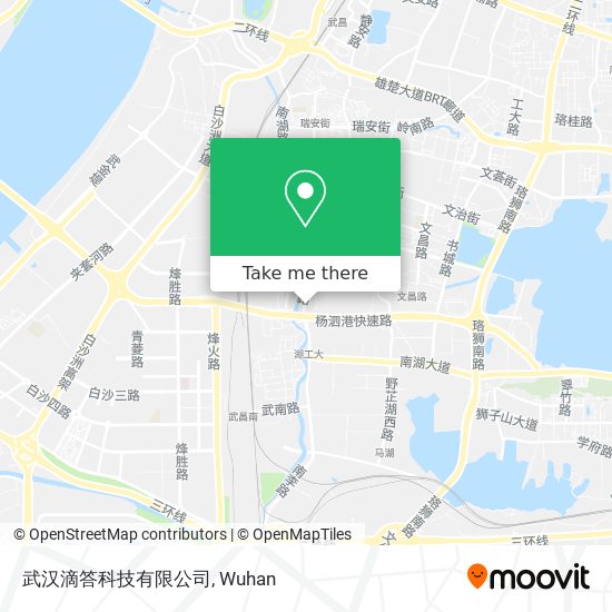 武汉滴答科技有限公司 map