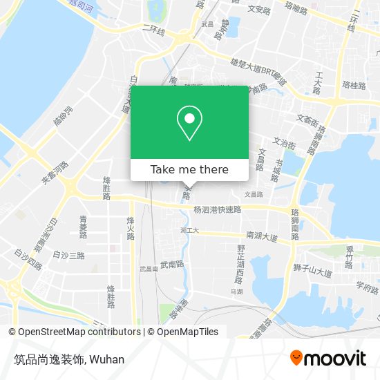 筑品尚逸装饰 map