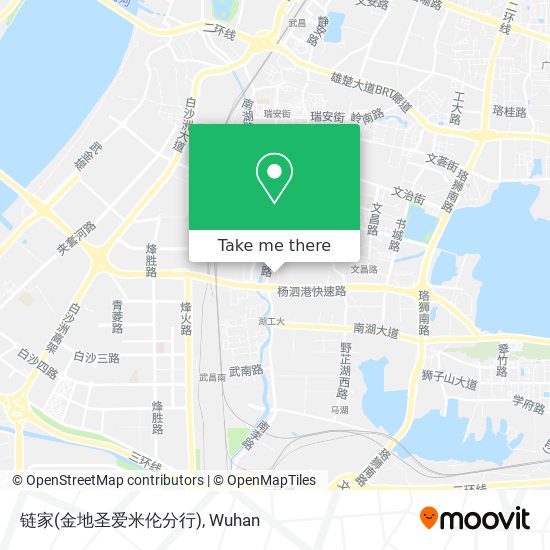 链家(金地圣爱米伦分行) map
