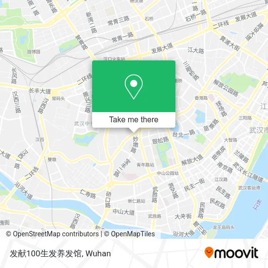 发献100生发养发馆 map