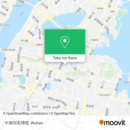 中南羽毛球馆 map