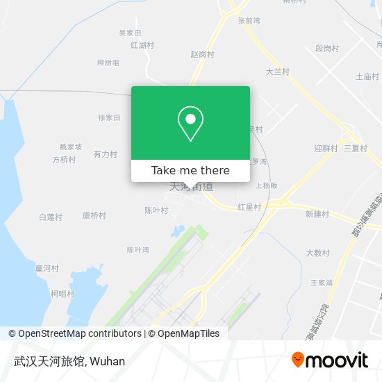 武汉天河旅馆 map