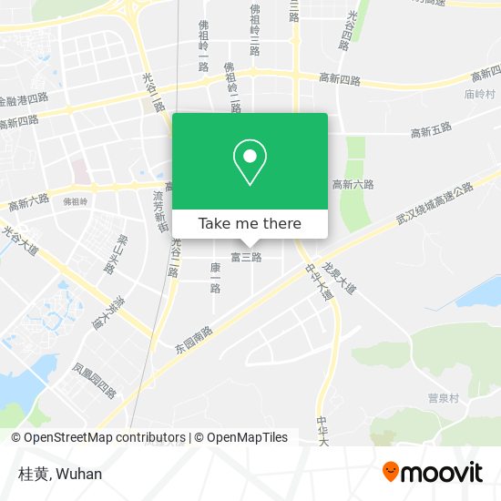 桂黄 map