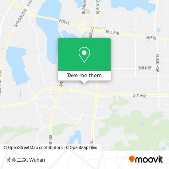 黄金二路 map