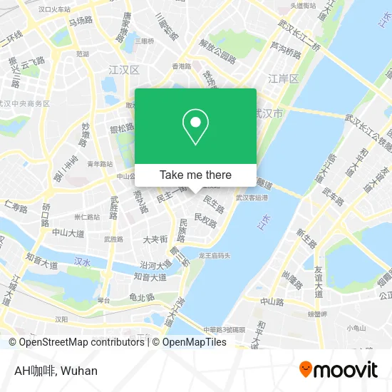 AH咖啡 map