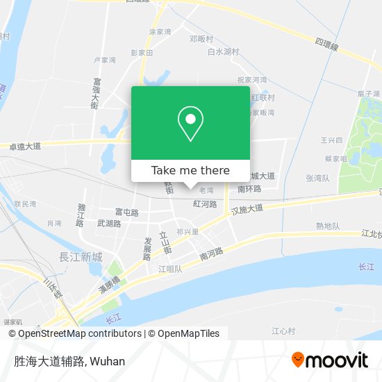 胜海大道辅路 map