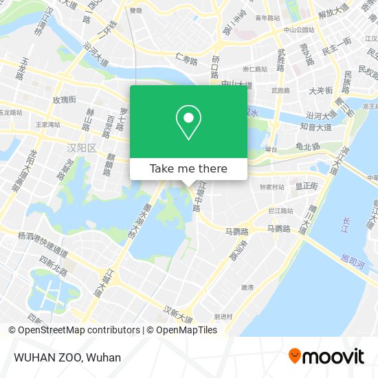 WUHAN ZOO map