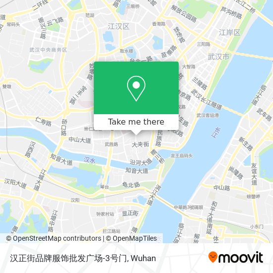 汉正街品牌服饰批发广场-3号门 map