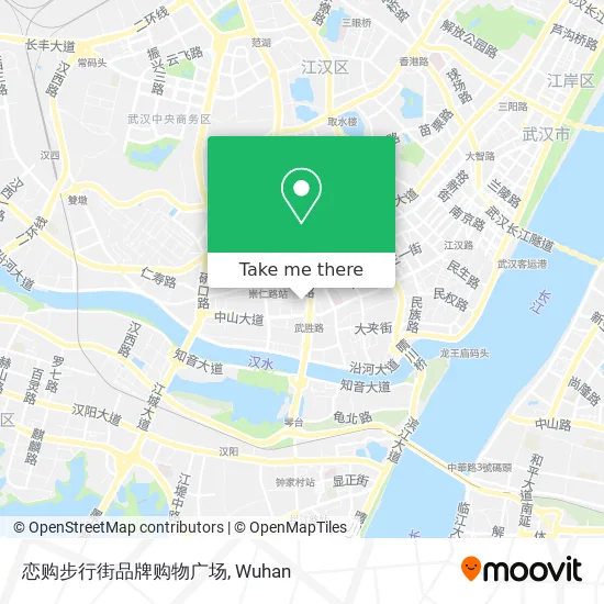 恋购步行街品牌购物广场 map