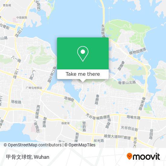 甲骨文球馆 map
