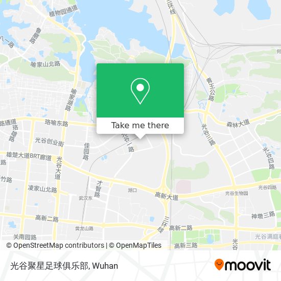 光谷聚星足球俱乐部 map