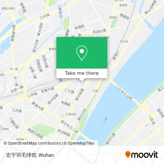 宏宇羽毛球馆 map