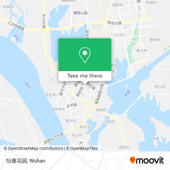 怡馨花园 map