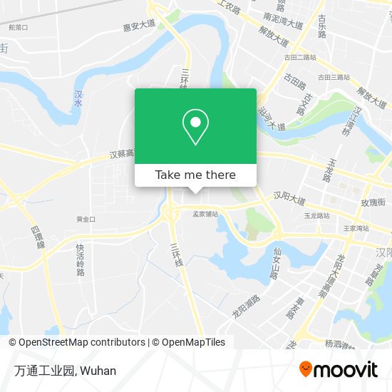 万通工业园 map