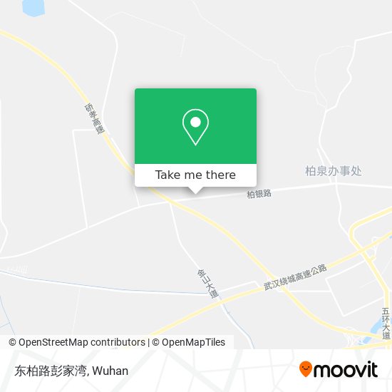 东柏路彭家湾 map