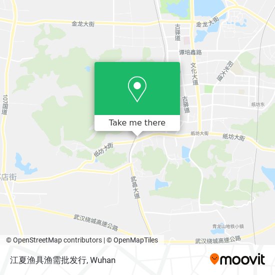 江夏渔具渔需批发行 map