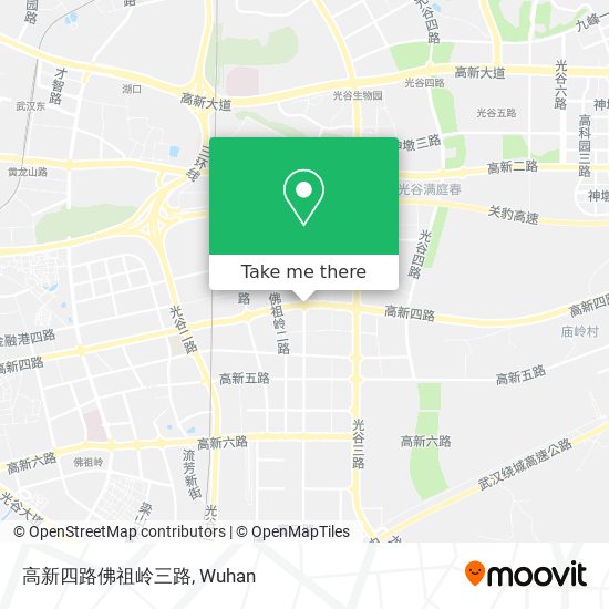 高新四路佛祖岭三路 map