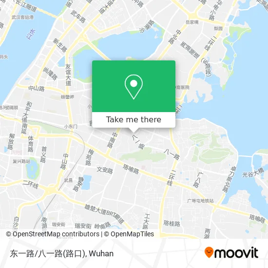 东一路/八一路(路口) map