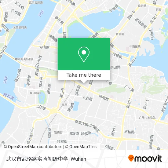 武汉市武珞路实验初级中学 map