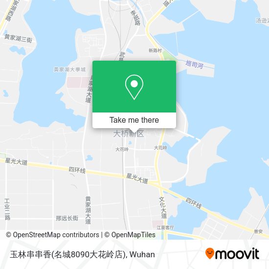 玉林串串香(名城8090大花岭店) map