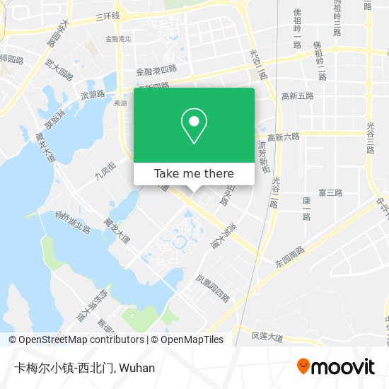 卡梅尔小镇-西北门 map
