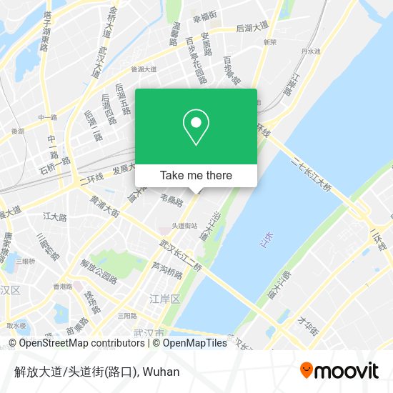 解放大道/头道街(路口) map
