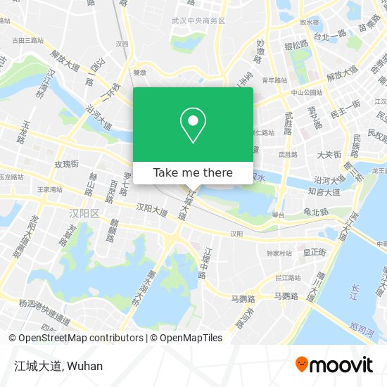 江城大道 map