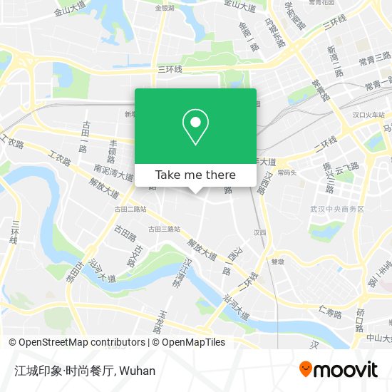 江城印象·时尚餐厅 map