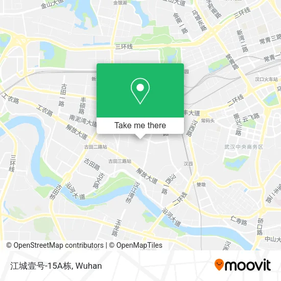 江城壹号-15A栋 map