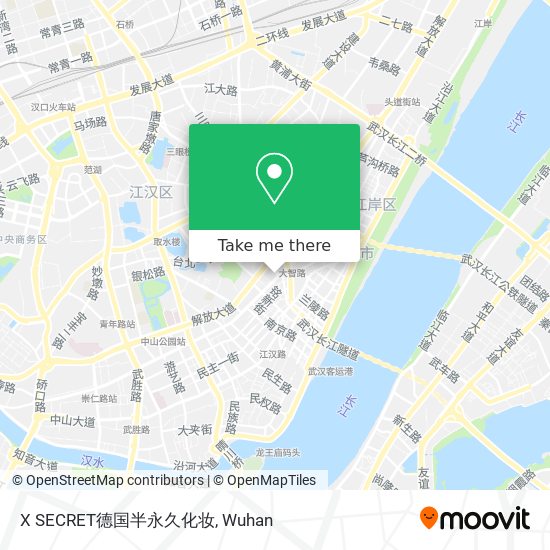 X SECRET德国半永久化妆 map