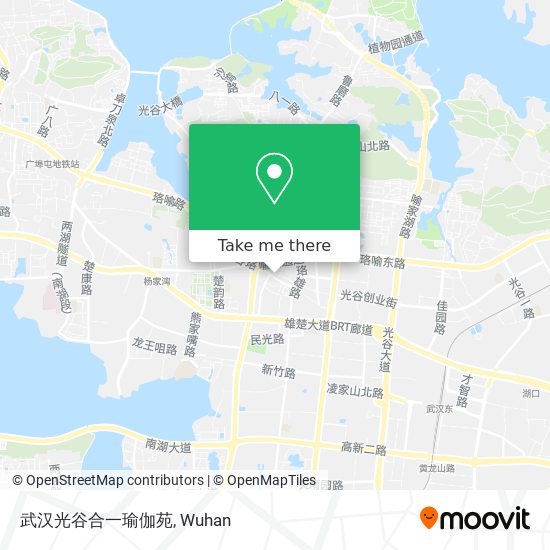 武汉光谷合一瑜伽苑 map